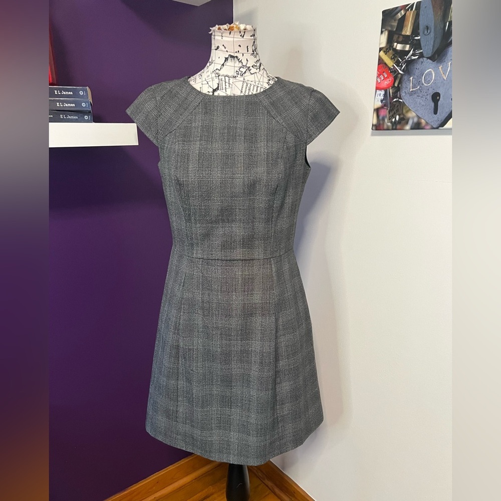 7 for $30 Plaid Vintage Penguin Cap Sleeve Dress